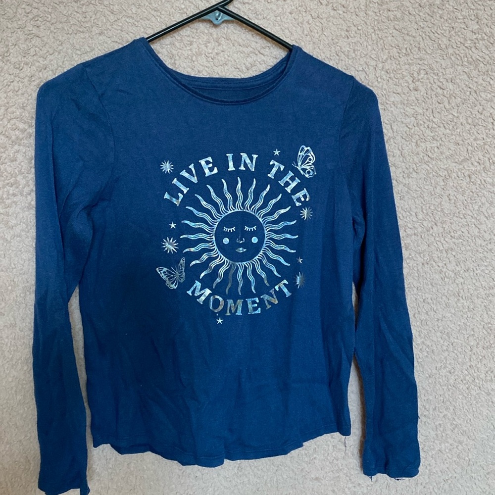 Live in the moment long sleeve